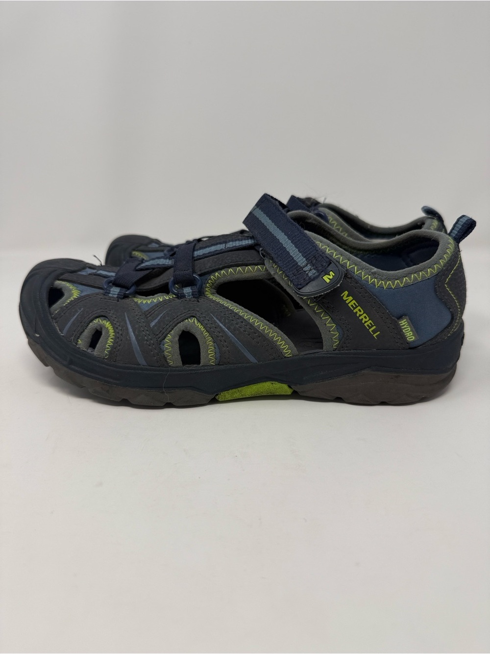 Merrell Navy and Lime Outdoor H2O Sandal EU 36